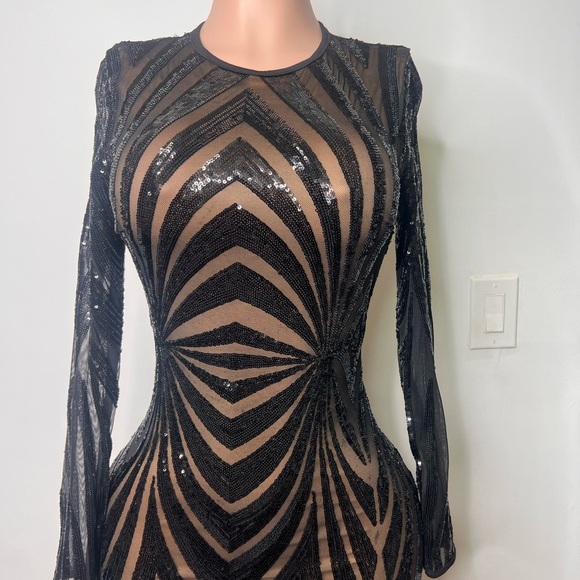 Black sequin dress - Picture 8 of 8